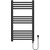 Полотенцесушитель электрический Gerhans П13 400х800 мм K610845B, чёрный - фото 