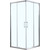 Душевое ограждение Azario Greenwood 80x80 см AZ-NNE1142 800, серебро/прозрачное - фото 