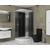 Душевая кабина Niagara 120x80 см NG-4512-14R BLACK, с мелким поддоном 13см, профиль матовый хром, стекло тонированное - фото 3