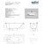 Ванна каменная Salini Ornella 180x80 см 102312M (S-Sense) матовая - фото 13