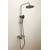Душевая стойка с термостатом Haiba HB24726-3, оружейная сталь - фото 3