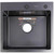 Кухонная мойка Gerhans K34550B 1 мм, графит - фото 3
