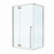 Душевое ограждение Cezares 1200x900 LINER-AH-1-120/90-C-GM-L, оружейная сталь/прозрачное - фото 3