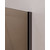 Душевое ограждение Cezares 80x(90-100) SLIDER-AH-1-80-90/100-BR-GM (стекло 8 мм) оружейная сталь/тонированное - фото 2