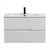 Тумба подвесная с раковиной Cezares 80 см DUET-N-800-2C-SO-BO (раковина CZR-8073-80) bianco opaco - фото 