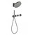 Душевая система для душа с термостатом Grocenberg GB5020BG, графит - фото 