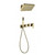 Душевая система для ванны Grocenberg GB5030MG, матовое золото - фото 