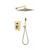 Душевая система для ванны Grocenberg GB5089GO-3, золото - фото 