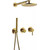 Душевая система для ванны Grocenberg GB5090GL, золотой брашированный - фото 
