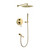 Душевая система для ванны Grocenberg GB5099GO-1, золото - фото 