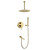 Душевая система для ванны Grocenberg GB5099GO-2, золото - фото 