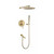 Душевая система для ванны Grocenberg GB5099MG-1, матовое золото - фото 