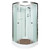 Душевая кабина Avacan 80x80 см D08, хром/матовое (безсиликоновая сборка) - фото 
