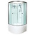 Душевая кабина Avacan 100x100 см D10, хром/матовое (безсиликоновая сборка) - фото 