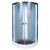 Душевая кабина Avacan 110x110 см D011SLED, хром/матовое (безсиликоновая сборка) - фото 