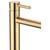 Смеситель для умывальника высокий Grocenberg GB3029MG, матовое золото - фото 4