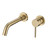 Смеситель для раковины настенный Grocenberg GB511MG (со скрытой частью) матовое золото - фото 