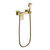 Набор для гигиенического душа Grocenberg GB101N-MG, матовое золото - фото 