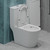 Унитаз-моноблок безободковый EvaGold EG050011 с тонкой крышкой микролифт - фото, картинка  Унитаз-моноблок безободковый EvaGold EG050011 с тонкой крышкой микролифт - фото
