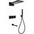 Душевая система для ванны с термостатом Abber Daheim AF8253B, чёрный матовый - фото 
