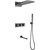 Душевая система для ванны с термостатом Abber Daheim AF8253NG, никель - фото 