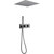 Душевая система для душа с термостатом Abber Daheim AF8255NG, никель - фото 
