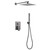 Душевая система для душа Abber Daheim AF8219NG, никель - фото 