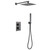 Душевая система для душа с термостатом Abber Daheim AF8251NG, никель - фото 