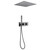 Душевая система для душа с термостатом Abber Daheim AF8255NG, никель - фото 