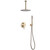 Душевая система для душа Abber Emotion AF8821G, золото матовый - фото 