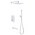Душевая система для ванны Abber Weiss Insel AF8017FW, белый матовый - фото 