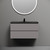 Тумба подвесная с раковиной-столешницей Sancos Snob T 90 см SNT90SM, Doha Soft (раковина Element CN7002MB) - фото 5