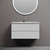 Тумба подвесная с раковиной-столешницей Sancos Snob T 90 см SNT90W, Bianco (раковина Element CN7002) - фото 5