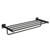 Полка для полотенец Wonzon & Woghand WW-V1901-GM, цвет тёмный графит брашированный - фото 