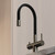 Смеситель для кухни Sancos Lucia SC4004GG, вороненая сталь/чёрный - фото 6