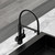Смеситель для кухни Sancos Moro SC4006MB, чёрный матовый/чёрный - фото 4