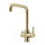 Смеситель для кухни Sancos Vela SC4013BG, брашированное золото - фото 