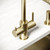 Смеситель для кухни Sancos Vela SC4013BG, брашированное золото - фото 6