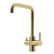 Смеситель для кухни Sancos Vela SC4013ZG, полированное золото - фото 