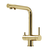 Смеситель для кухни Sancos Foster SC4014ZG, полированное золото - фото 