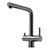Смеситель для кухни Sancos Spin SC4015GG, вороненая сталь - фото 