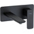 Смеситель для раковины настенный Allen Brau Infinity 5.21003-31 (со скрытой частью) чёрный матовый - фото 