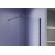 Душевая перегородка Aquatek Walk in 90 см AQ.WI.090.1BL (стекло 8 мм) с кронштейном в комплекте, чёрный матовый/прозрачное - фото 2