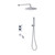 Душевая система для ванны с термостатом Allen Brau Priority 5.31014-00 - фото 
