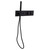 Смеситель для душа с термостатом Allen Brau Liberty 5.33010-31 (со скрытой частью) чёрный матовый - фото 