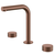 Смеситель для раковины Boheme Stick 152-BRB.4, брашированная бронза - фото 