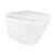 Унитаз подвесной безободковый Azario SONGO AZ-5180T-WHT с тонкой крышкой микролифт (система смыва Торнадо) - фото 2