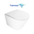 Унитаз подвесной безободковый Azario BLISS AZ-5179T-WHT с тонкой крышкой микролифт (система смыва Торнадо) - фото 