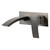 Смеситель для раковины настенный Gappo G07-9 G1007-29, оружейная сталь, Цвет производителя: оружейная сталь - фото 