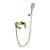 Смеситель для ванны с душевым гарнитуром Gappo G3207-3, золото - фото 